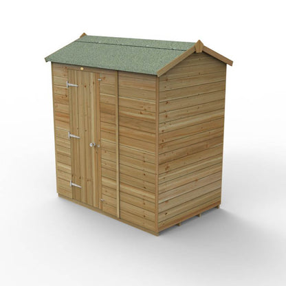 Forest Timberdale 6x4 Reverse Apex Shed - No Windows - JJ Building Materials