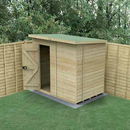 Forest Timberdale 7x5 Pent Shed - No Windows - JJ Building Materials