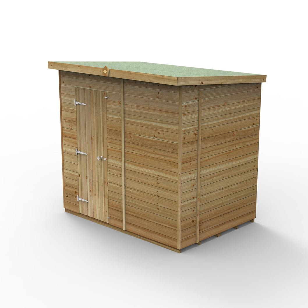 Forest Timberdale 7x5 Pent Shed - No Windows - JJ Building Materials