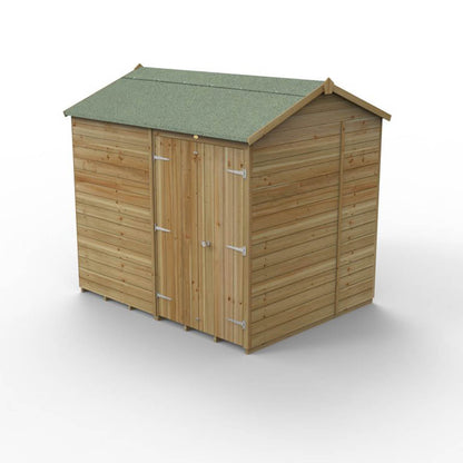 Forest Timberdale 8x6 Reverse Apex Shed - No Windows - JJ Building Materials