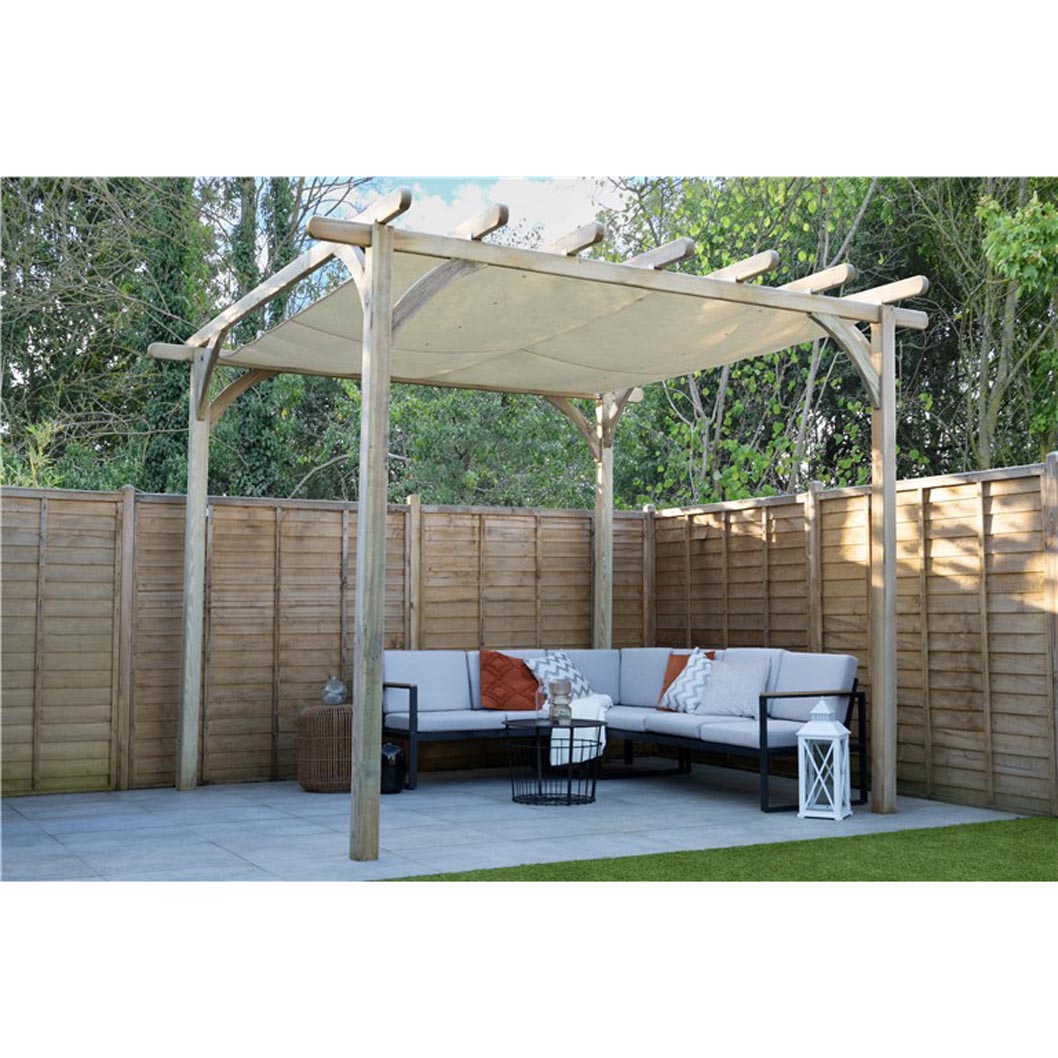 Forest Ultima Pergola - 3.6 x 3.6m - JJ Building Materials