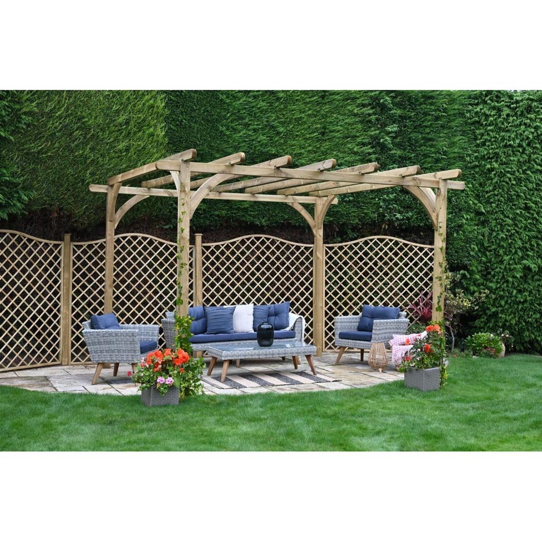 Forest Ultima Pergola - 3.6 x 3.6m - JJ Building Materials