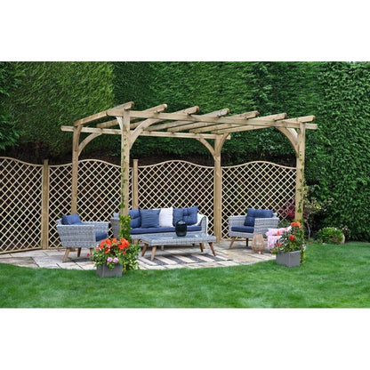 Forest Ultima Pergola - 3.6 x 3.6m - JJ Building Materials