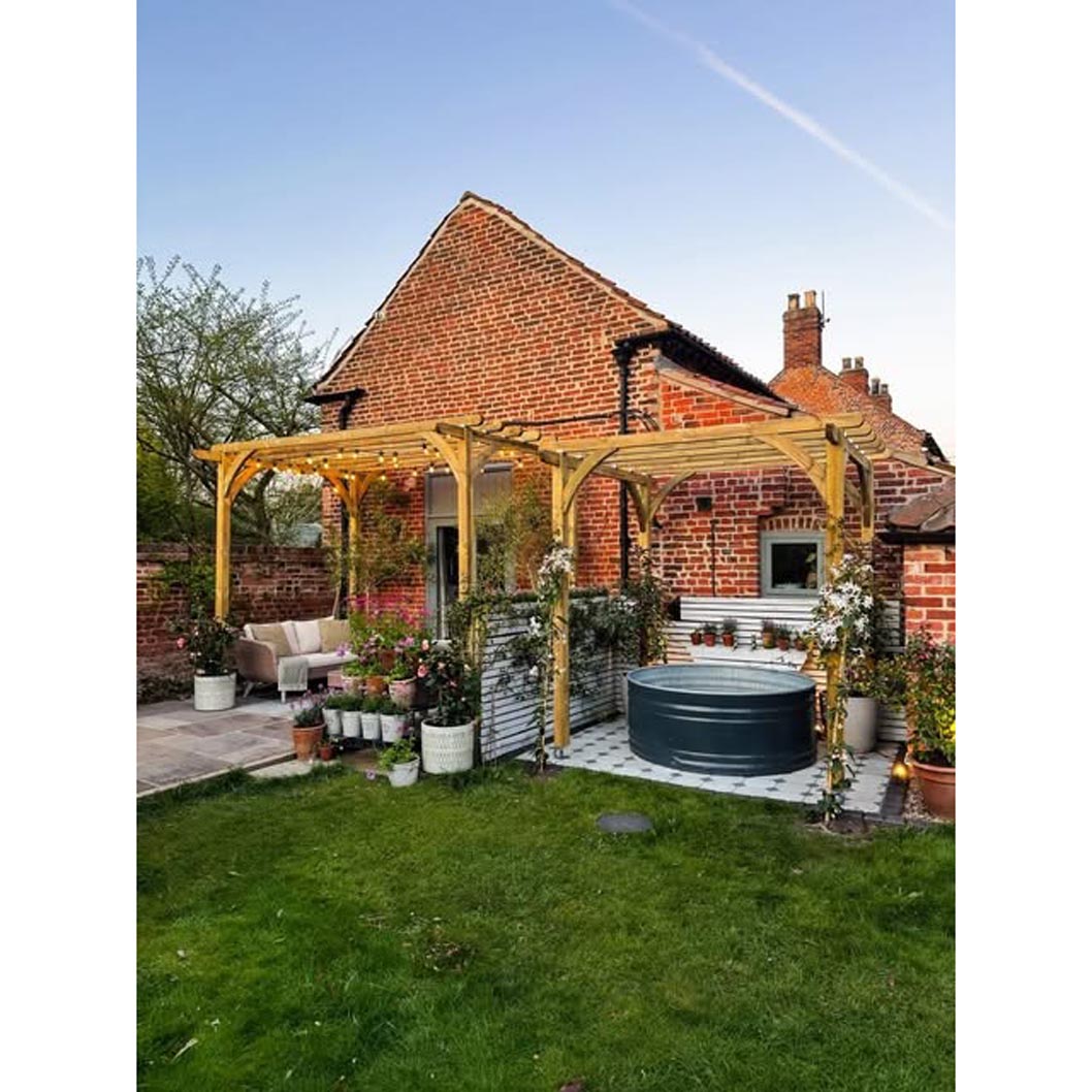 Forest Ultima Pergola - 3.6 x 3.6m - JJ Building Materials