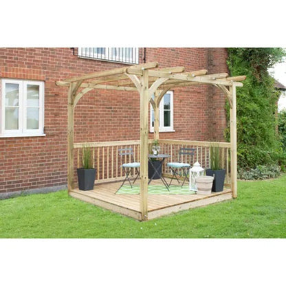 Forest Ultima Pergola and Decking Kit - JJ Building Materials