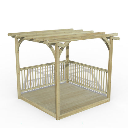 Forest Ultima Pergola and Decking Kit - JJ Building Materials