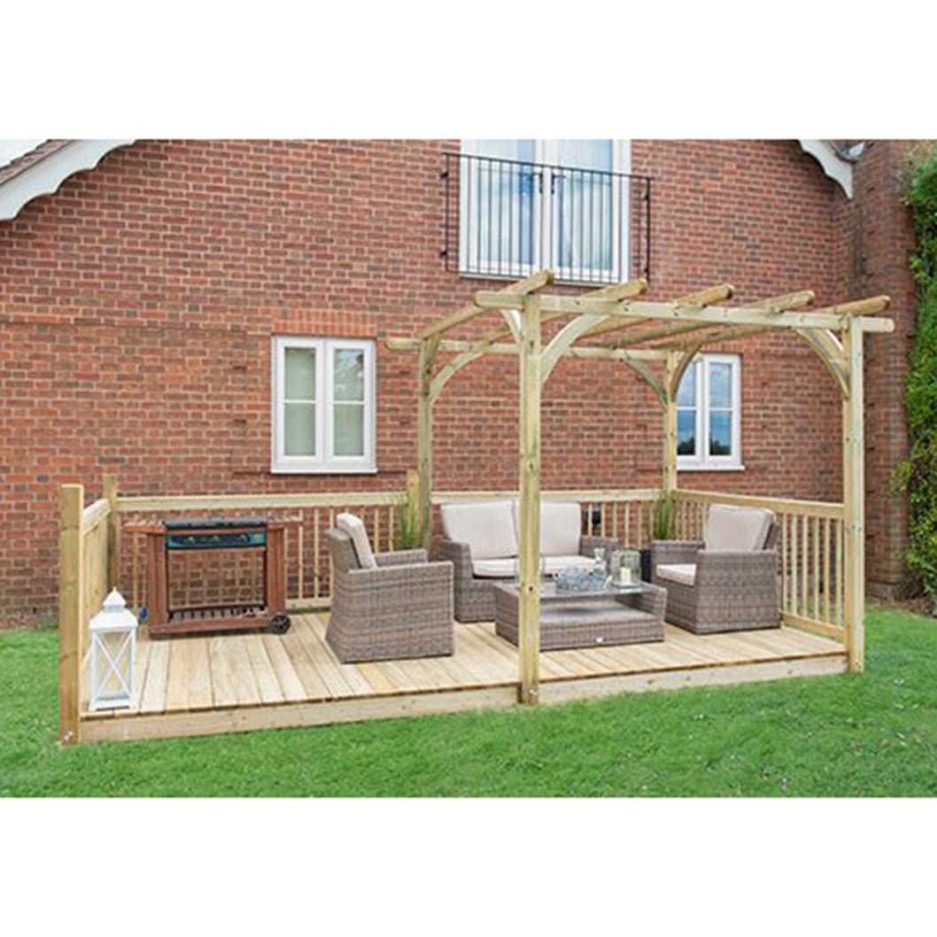 Forest Ultima Pergola and Decking Kit - JJ Building Materials