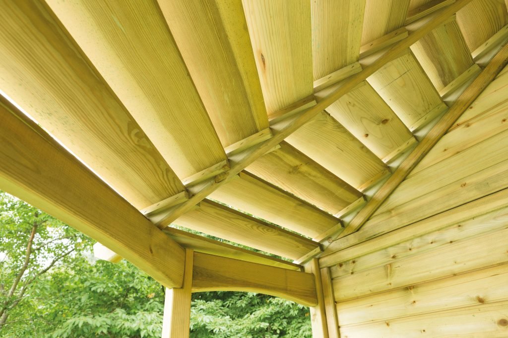 Forest Venetian Corner Arbour - JJ Building Materials