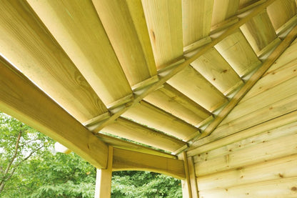 Forest Venetian Corner Arbour - JJ Building Materials