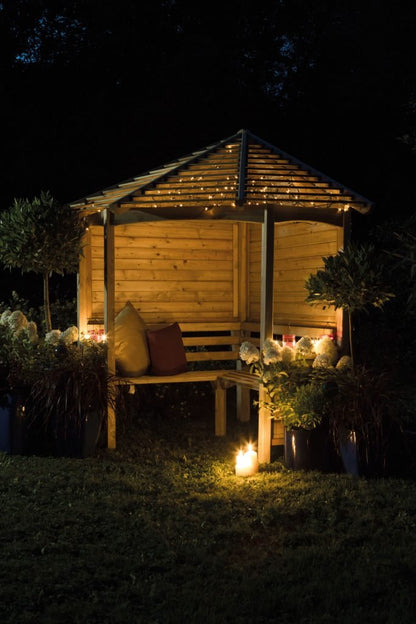Forest Venetian Corner Arbour - JJ Building Materials