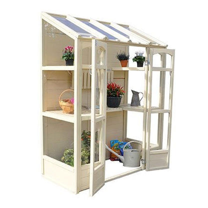 Forest Victorian Tall Wall Greenhouse - JJ Building Materials