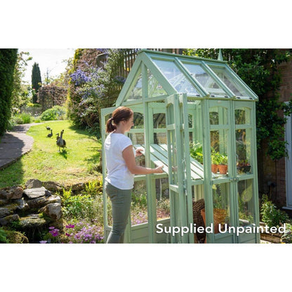 Forest Victorian Walk Around Greenhouse with Auto Vent - JJ Building Materials