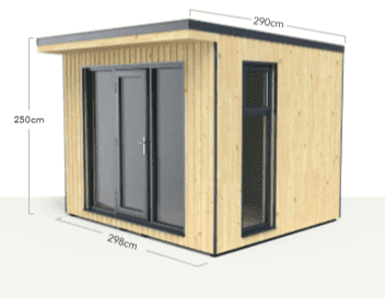 Forest Xtend 3.0M Garden Building - JJ Building Materials