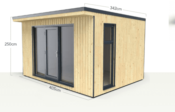 Forest Xtend 4.0M Premium Garden Building - JJ Building Materials