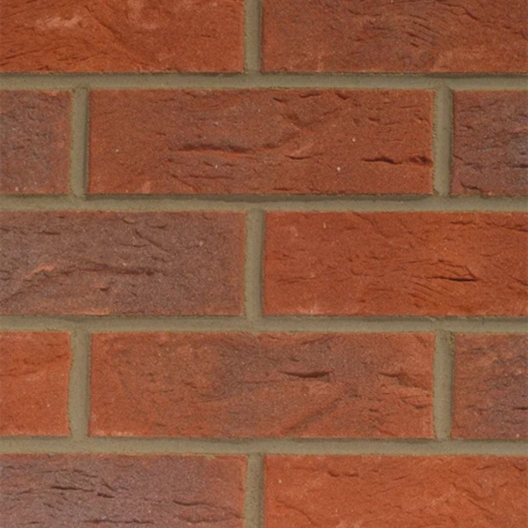 Forterra Clumber Red Mixture Facing Brick Pack of 495 - JJ Building Materials