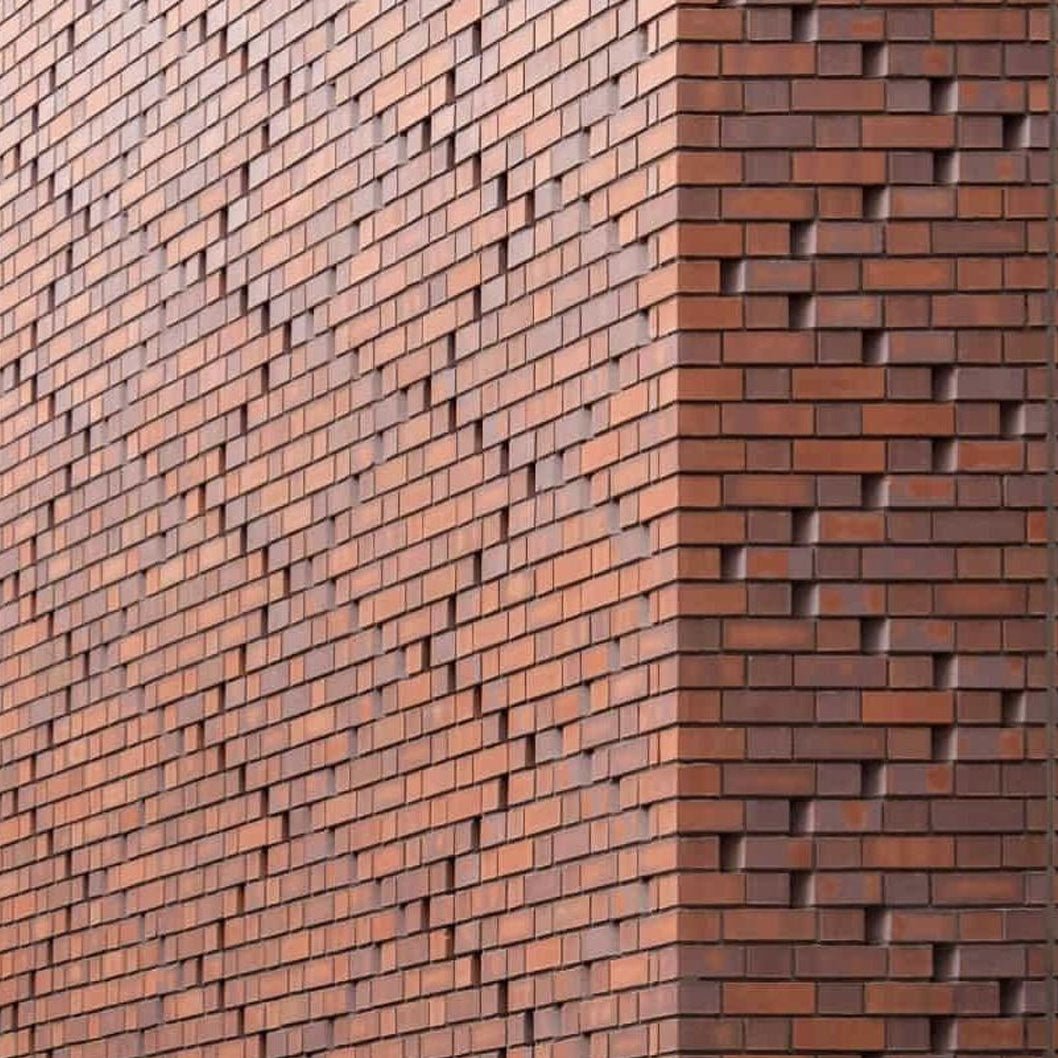 Forterra Dark Multi Smooth Facing Brick Pack of 504 - JJ Building Materials