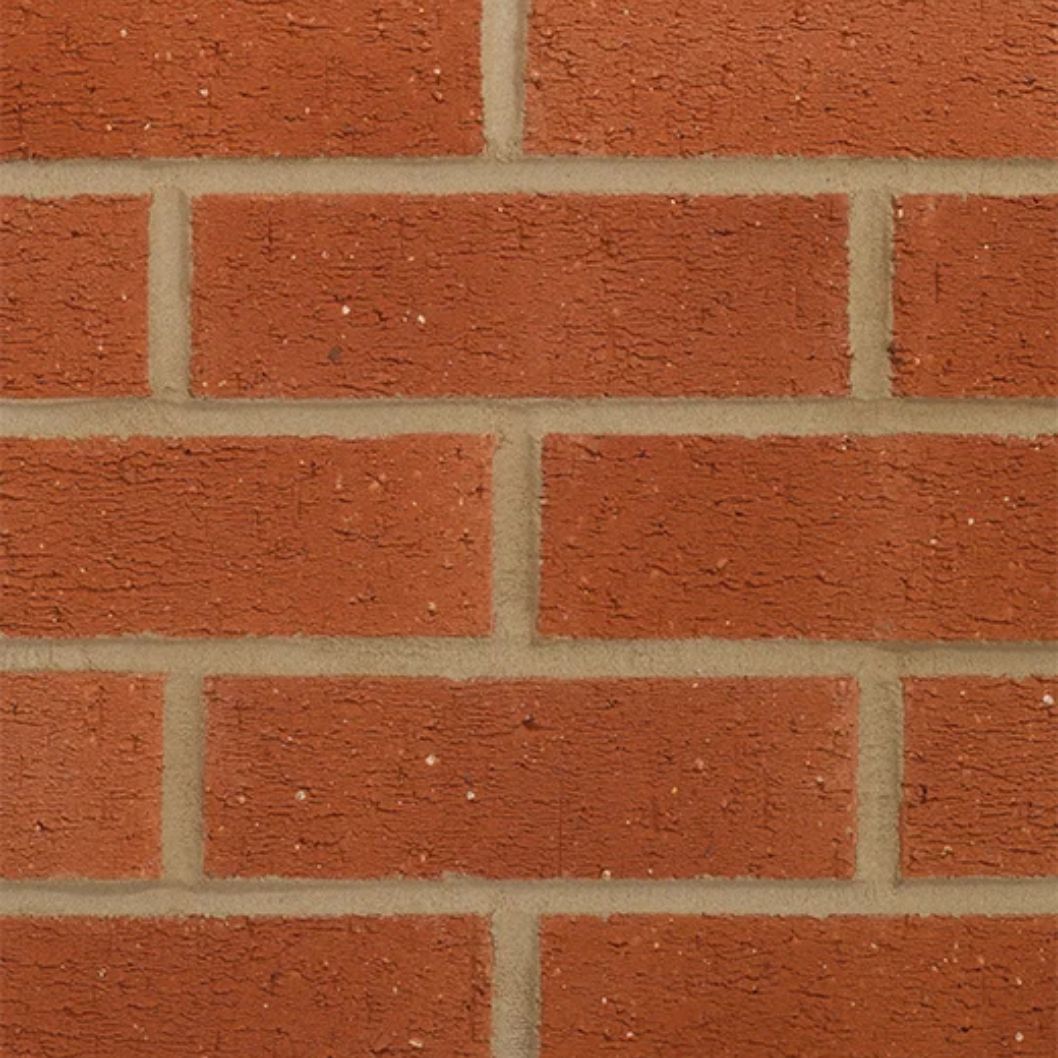 Forterra Nottingham Red Rustic Brick Facing Brick Pack of 495 - JJ Building Materials