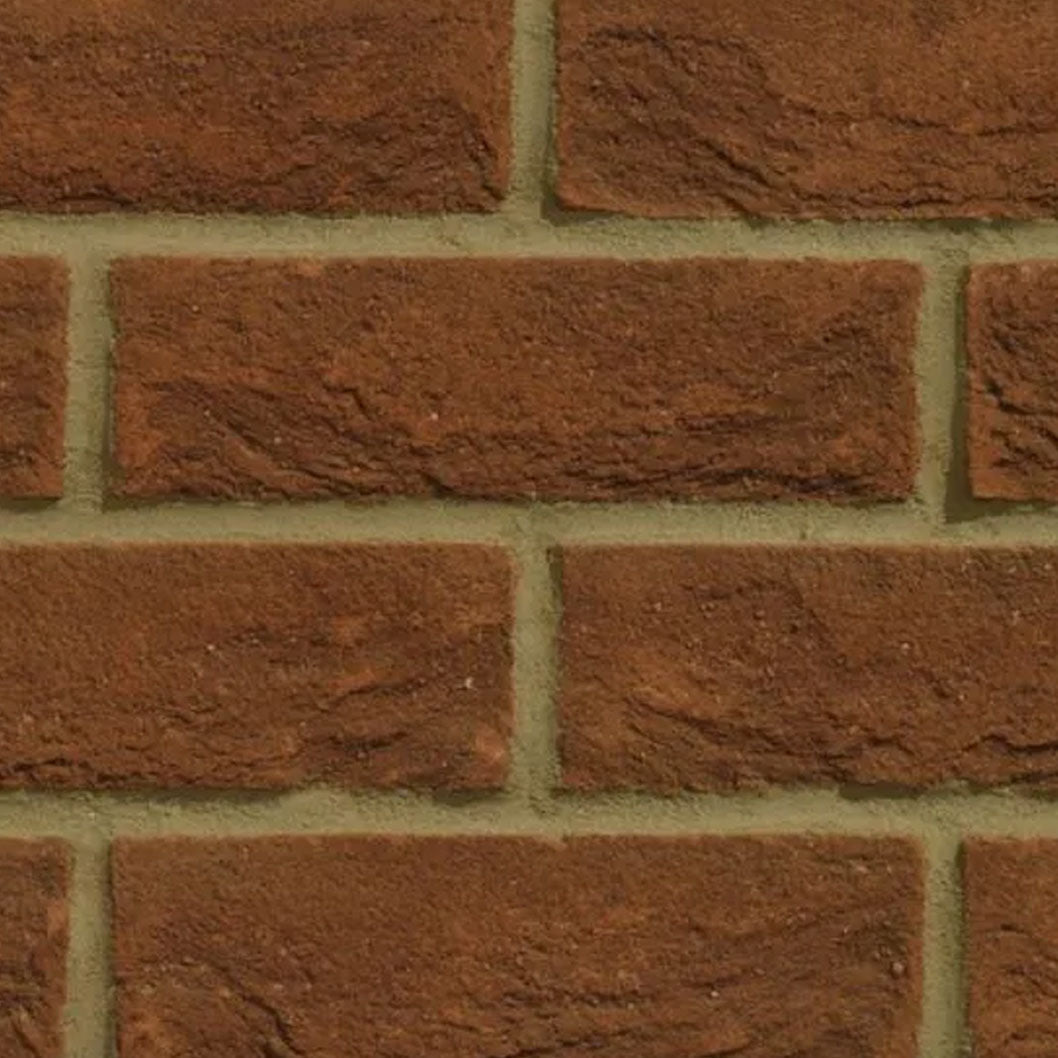 Forterra Oakthorpe Red Multi Facing Brick Pack of 495 - JJ Building Materials