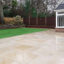 Fossil Sawn 20mm Sandstone Paving Slabs - Patio Kit - JJ Building Materials