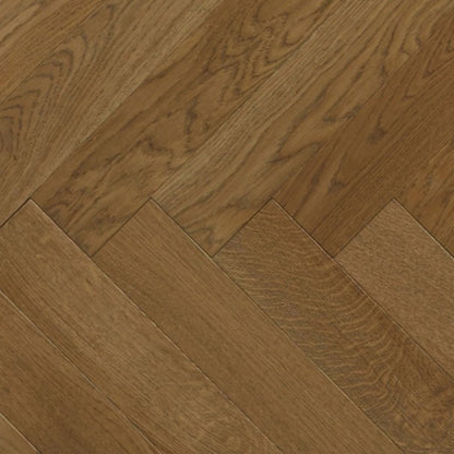 Foxley Oak Brushed Fusion Hybrid Engineered Wood Flooring - 1.92m2 Pack Size | Parquet Range - JJ Building Materials
