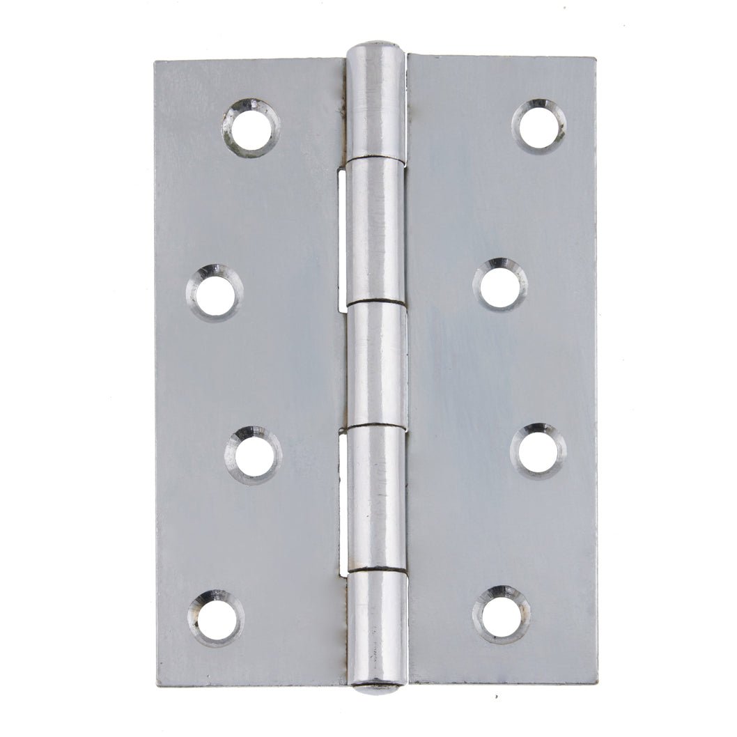 Frisco Eclipse 100mm 1838 Fixed Pin Hinge (1.5 Pair) (Pre-Pack) - JJ Building Materials