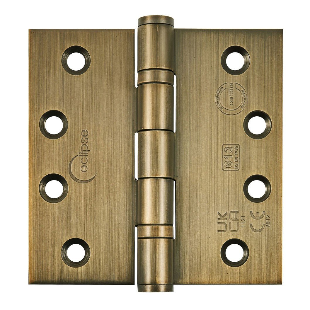 Frisco Eclipse 102x102x3mm Ball Bearing Hinge Grade 13 - JJ Building Materials