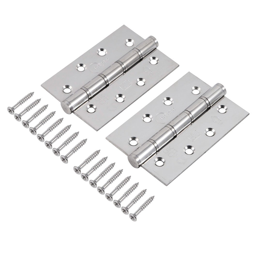 Frisco Eclipse 102x67mm Washered Hinge Grade 7 (Pre-Pack) - JJ Building Materials