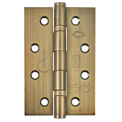 Frisco Eclipse 102x67x2mm Ball Bearing Hinge Grade 7 - JJ Building Materials