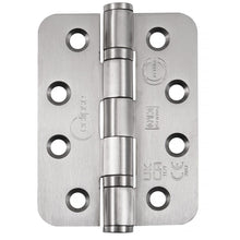 Frisco Eclipse 102x76mm Ball Bearing Radius Corner Hinge Grade 13 (Pre-Pack) - JJ Building Materials