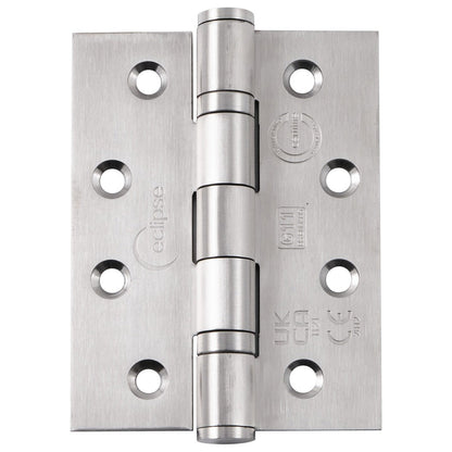 Frisco Eclipse 102x76mm Grade 11 Stainless Steel Ball Bearing Hinge - JJ Building Materials