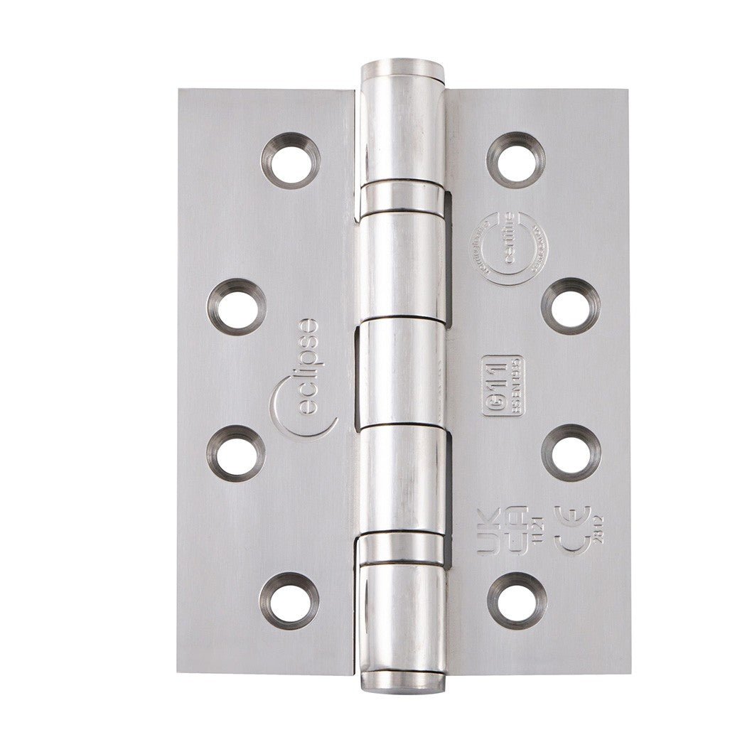 Frisco Eclipse 102x76mm Grade 11 Stainless Steel Ball Bearing Hinge - JJ Building Materials