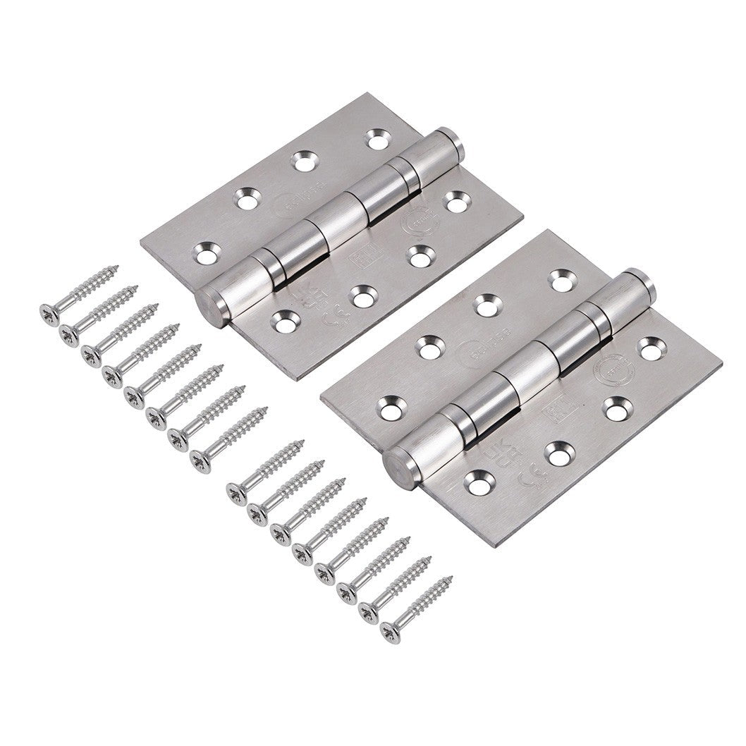 Frisco Eclipse 102x76mm Grade 11 Stainless Steel Ball Bearing Hinge - JJ Building Materials