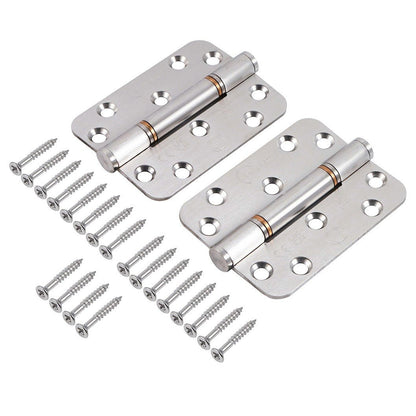 Frisco Eclipse 102x76mm Grade 14 Stainless Steel Radius Thrust Bearing Hinge - JJ Building Materials
