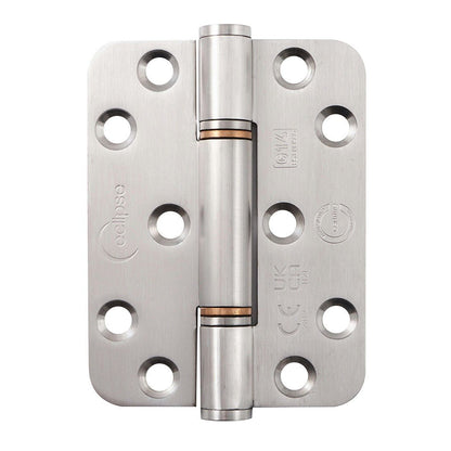 Frisco Eclipse 102x76mm Grade 14 Stainless Steel Radius Thrust Bearing Hinge - JJ Building Materials