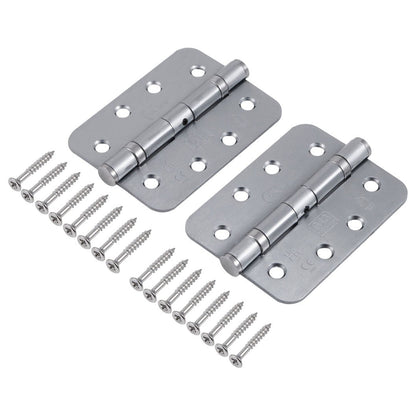 Frisco Eclipse 102x76x2.7mm Ball Bearing Radius Corner Hinge Grade 13 - JJ Building Materials