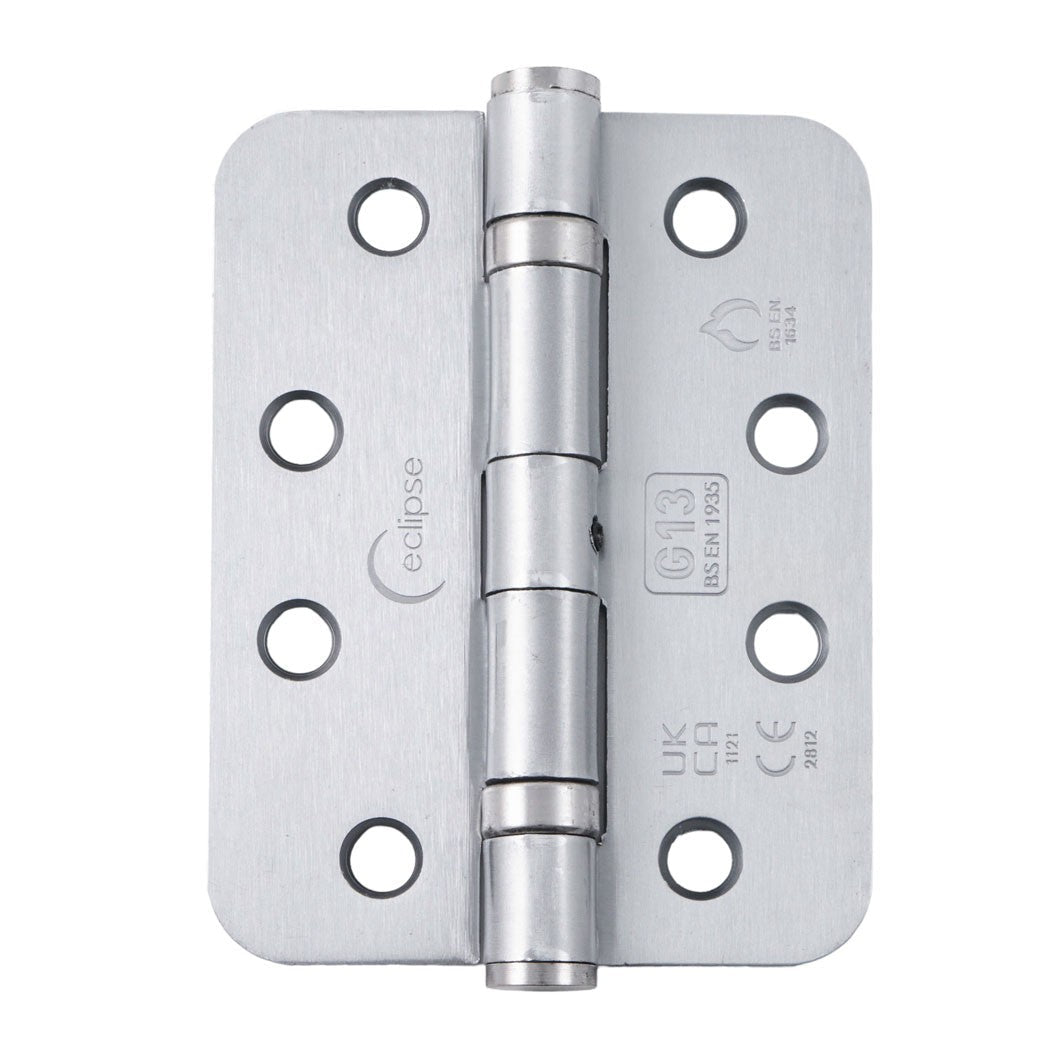 Frisco Eclipse 102x76x2.7mm Ball Bearing Radius Corner Hinge Grade 13 - JJ Building Materials