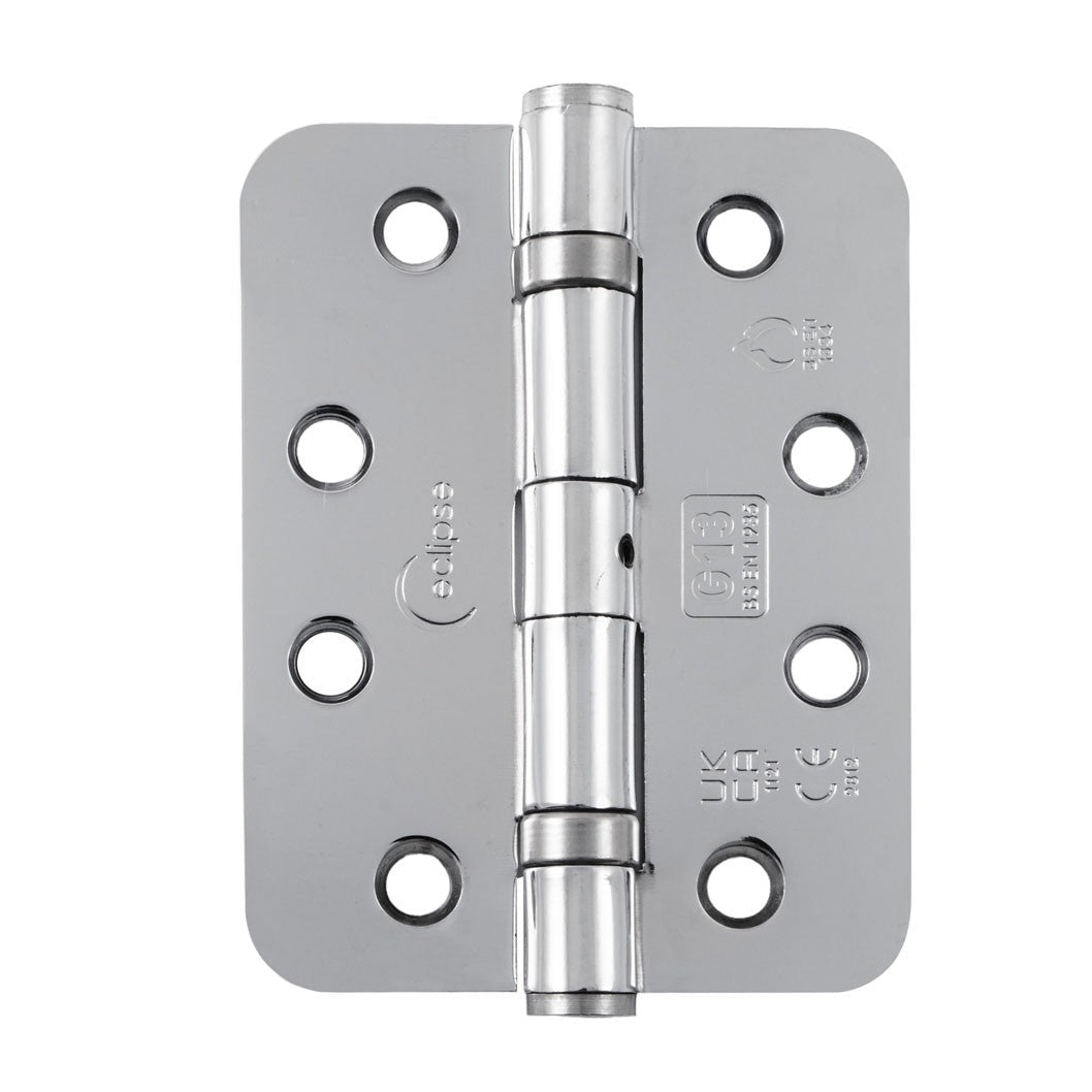 Frisco Eclipse 102x76x2.7mm Ball Bearing Radius Corner Hinge Grade 13 - JJ Building Materials