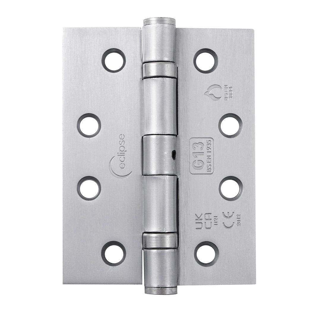 Frisco Eclipse 102x76x2.7mm Grade 13 Mild Steel Ball Bearing Hinge - JJ Building Materials