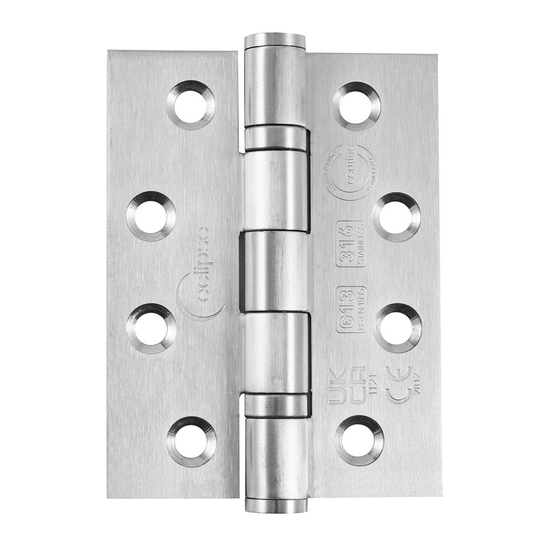 Frisco Eclipse 102x76x3mm Ball Bearing Hinge G316 Grade 13 - JJ Building Materials