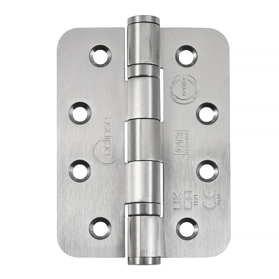 Frisco Eclipse 102x76x3mm Ball Bearing Hinge Radius Grade 13 - JJ Building Materials