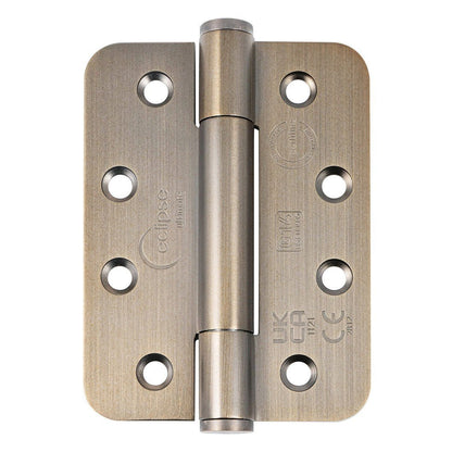 Frisco Eclipse 102x76x3mm Concealed Bearing Hinge Radius Grade 14 SS201 - JJ Building Materials