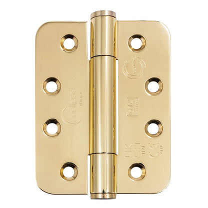 Frisco Eclipse 102x76x3mm Concealed Bearing Hinge Radius Grade 14 SS201 - JJ Building Materials