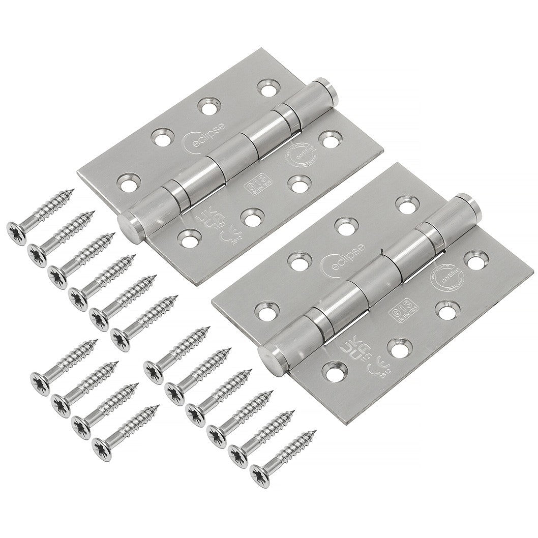 Frisco Eclipse 102x76x3mm Grade 13 Ball Bearing Hinge - JJ Building Materials