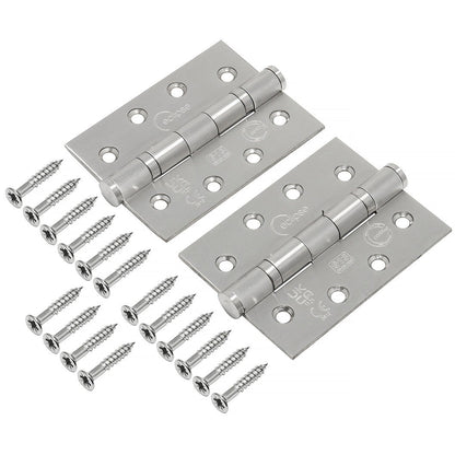 Frisco Eclipse 102x76x3mm Grade 13 Ball Bearing Hinge - JJ Building Materials