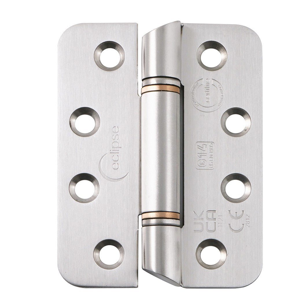 Frisco Eclipse 102x76x3mm Grade 14 Satin Stainless Steel Anti-Ligature Hinge - JJ Building Materials