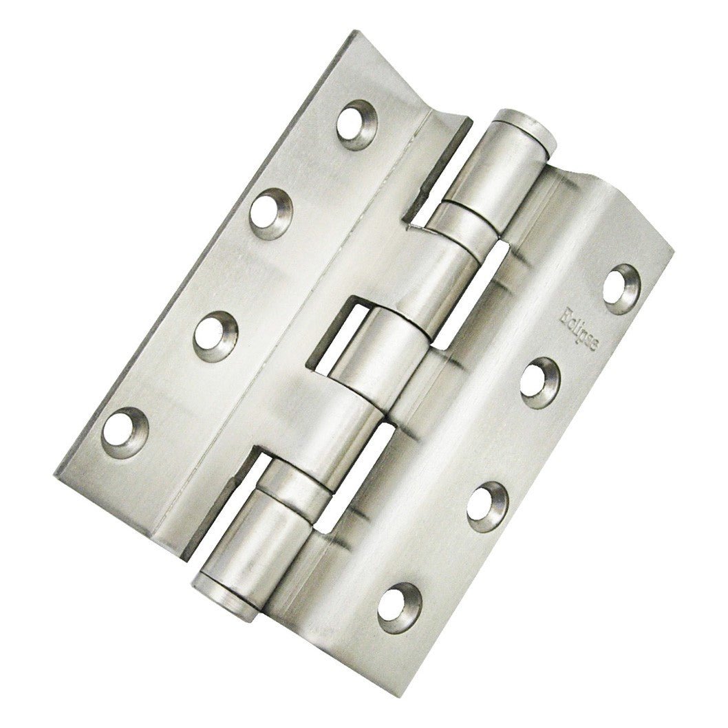 Frisco Eclipse 102x76x3mm Satin Stainless Steel Rebated Ball Bearing Hinge - JJ Building Materials
