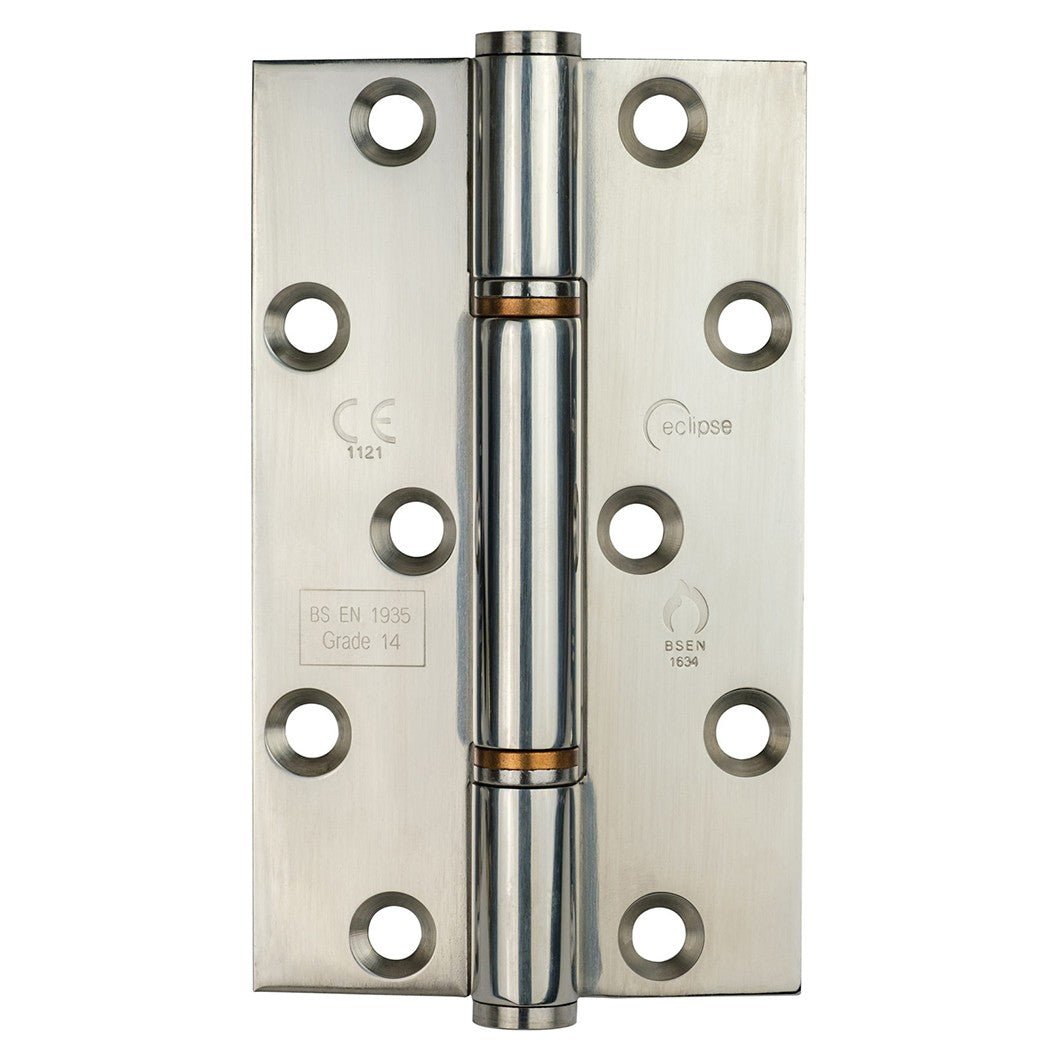 Frisco Eclipse 127x76x3mm Insignia Thrust Bearing Hinge Grade 14 - JJ Building Materials
