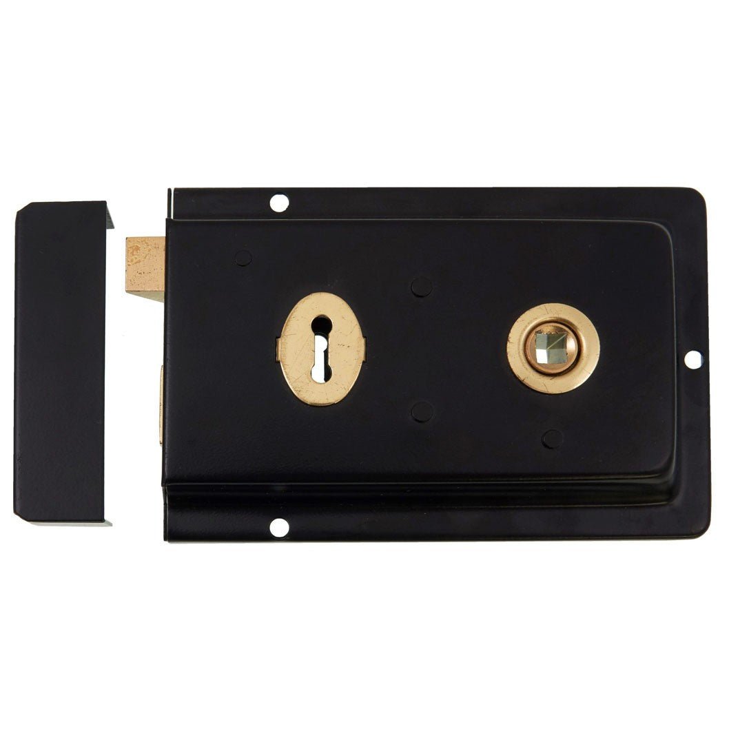 Frisco Eclipse 150x100mm Rim Sashlock (Pre-Pack) - JJ Building Materials