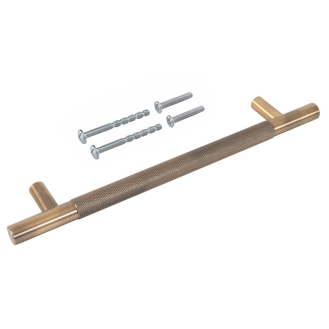 Frisco Eclipse 160mm Knurled Cupboard Handle - JJ Building Materials
