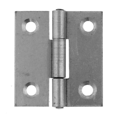 Frisco Eclipse 1838 Self Colour Steel Fixed Pin Hinge (2 Pair) (Pre-Pack) - JJ Building Materials
